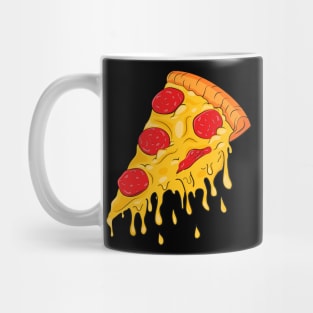 melting pizza graphic sublimation Mug